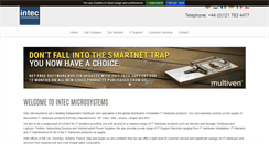 Desktop Screenshot of intecmicros.co.uk