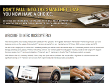 Tablet Screenshot of intecmicros.co.uk